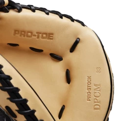 Wilson Glove Of The Month October 2022 CM33 Black Camo/Blonde 33" RHT Catchers Mitt -100percent Sales wilson wilson glove of the month october 2022 cm33 6